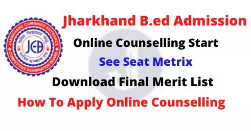 Jharkhand B.Ed Online Counselling