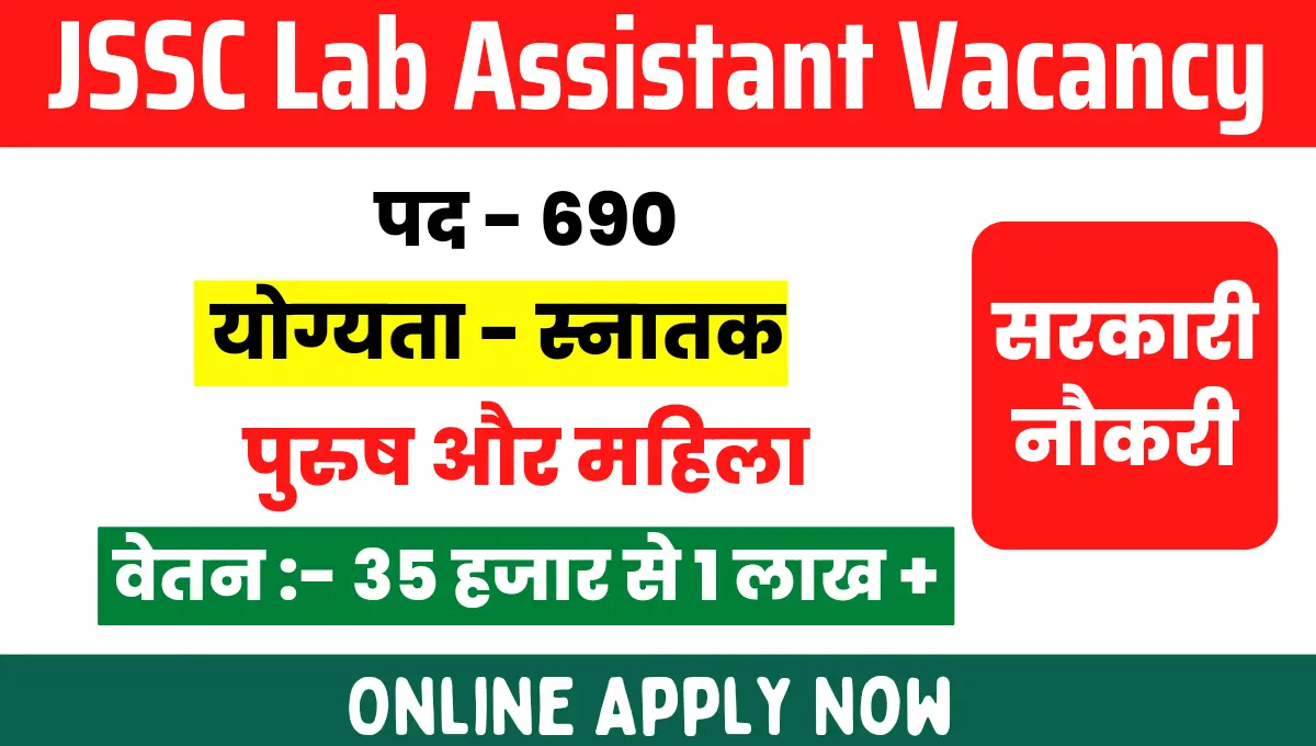 Jharkhand Lab Assistant Recruitment 2023, Result Out